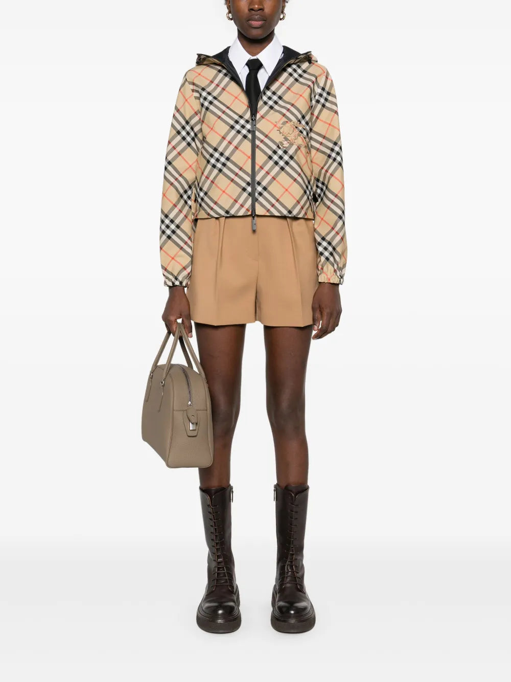 Burberry Vintage Check Hooded Jacket - image 2