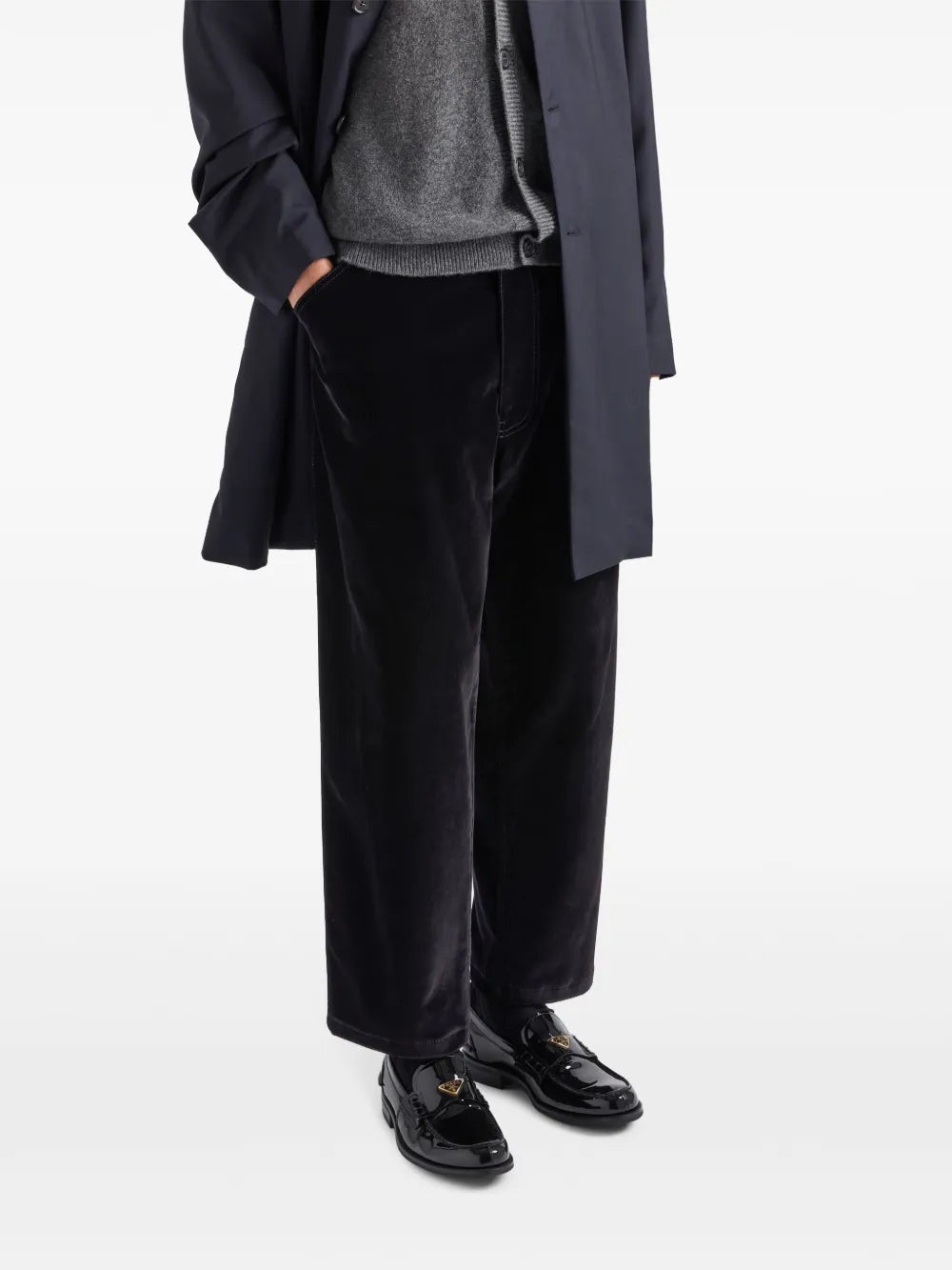 Prada Velvet Denim Jeans - image 6