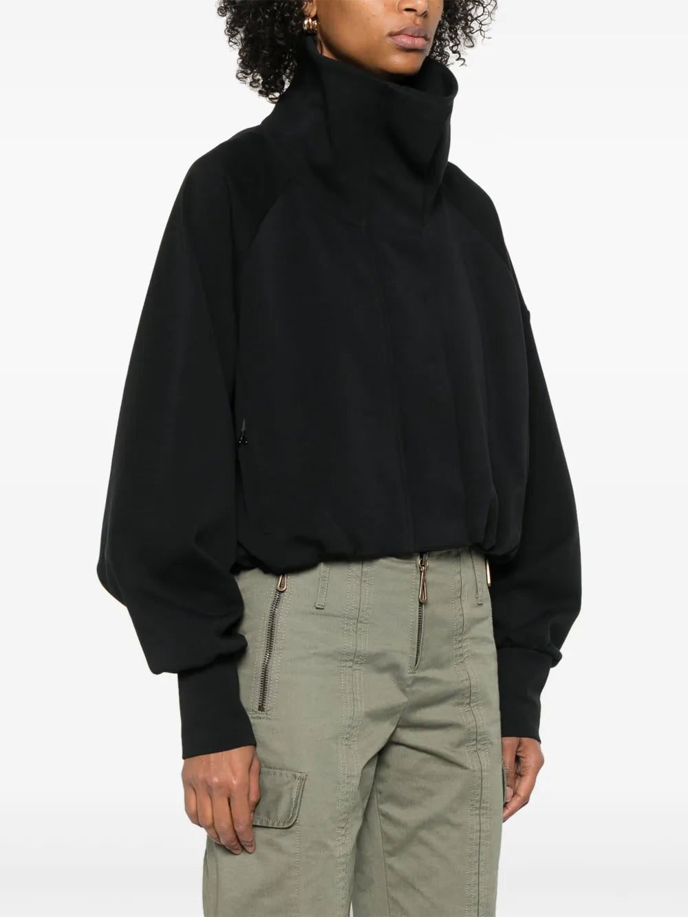 Moncler Cropped High-Neck Jacket - image 3