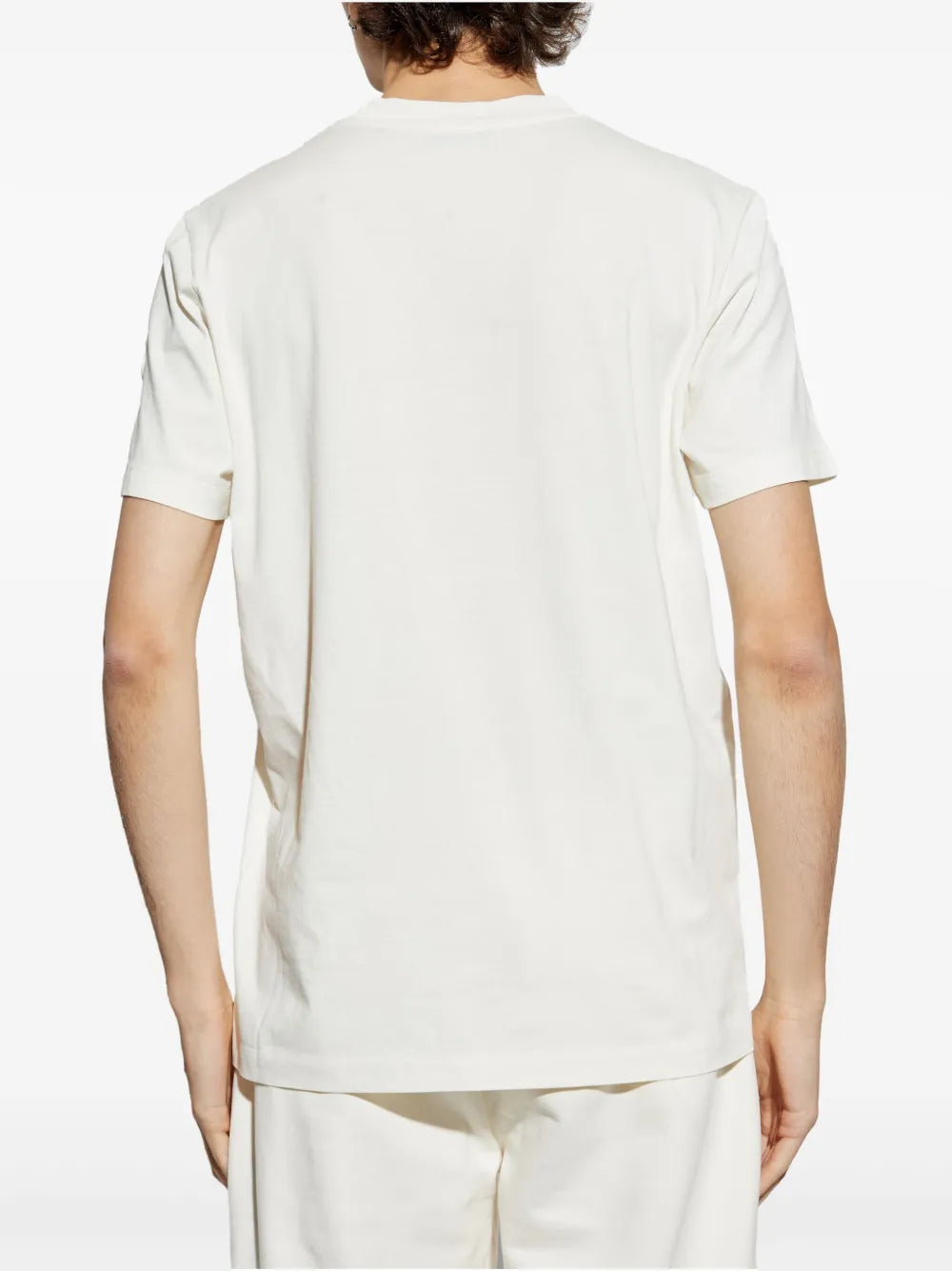 Moncler White Blurred Logo T-Shirt - image 6