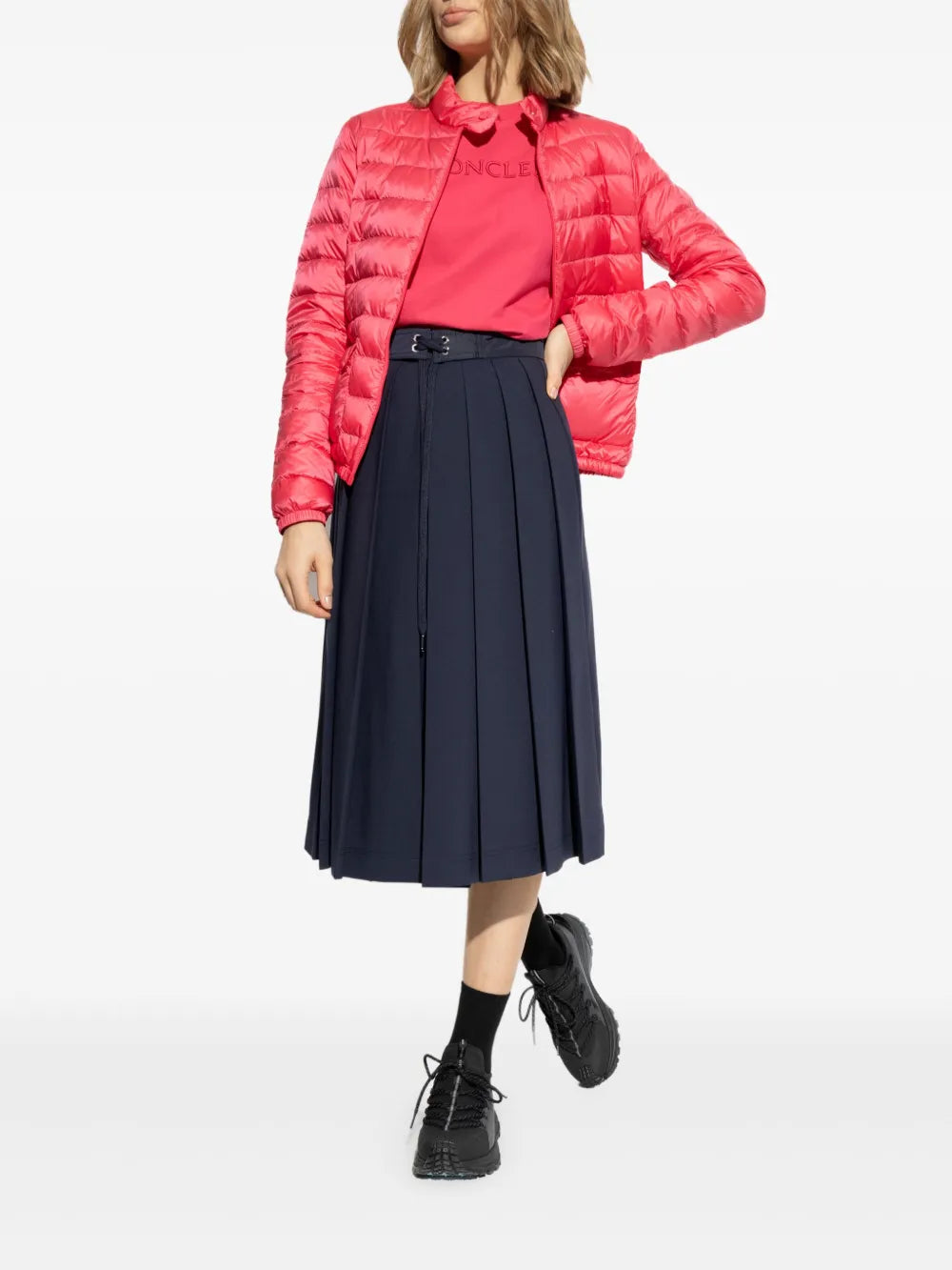 Moncler Pink Lightweight Quilted Down Jacket - image 2