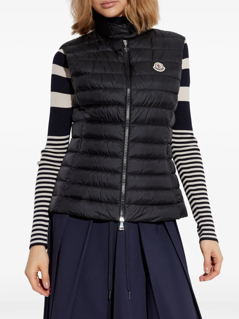 Moncler Black Lightweight Quilted Down Vest - image 3