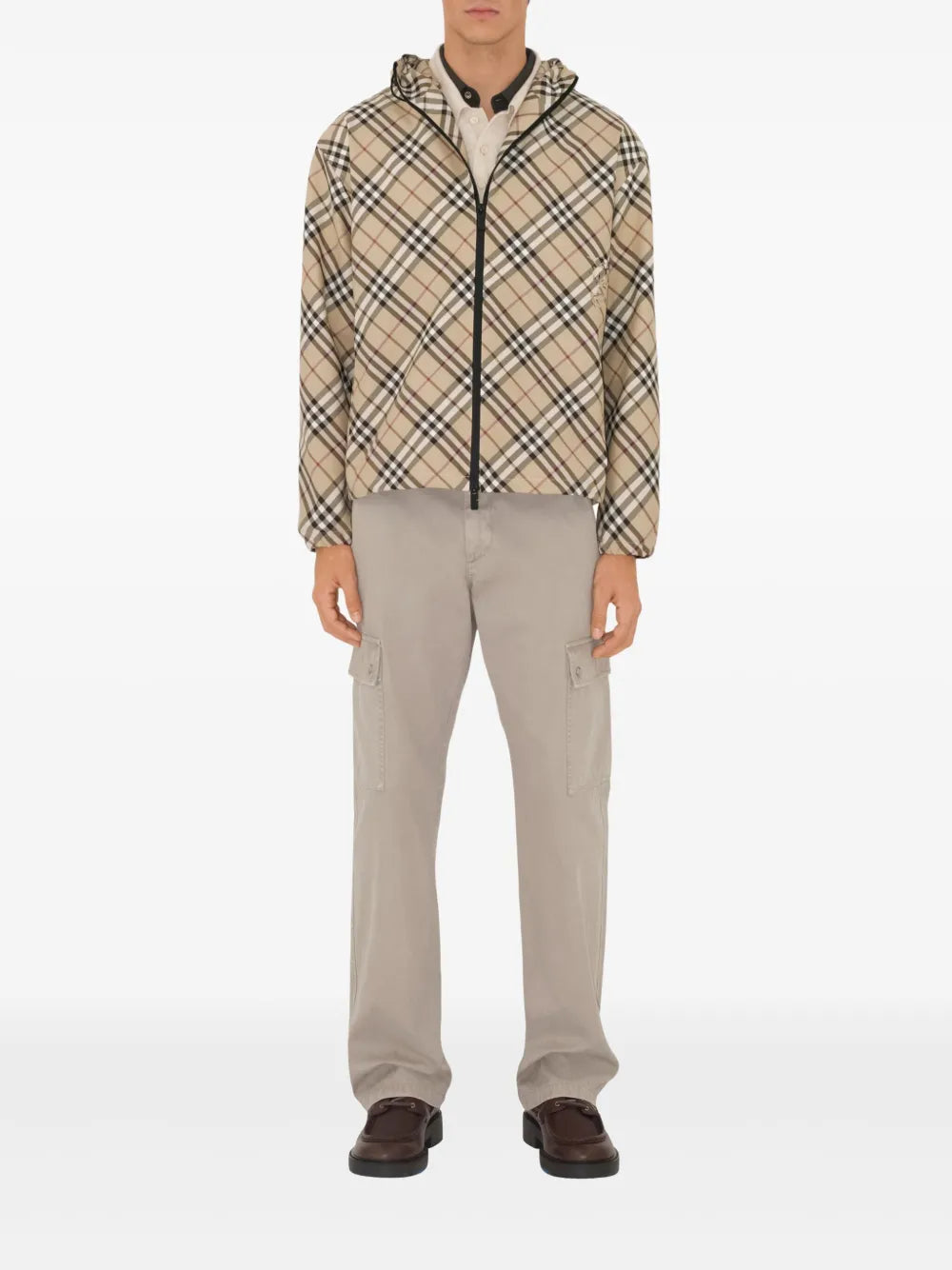 Burberry Cavalier Check Windbreaker - image 2