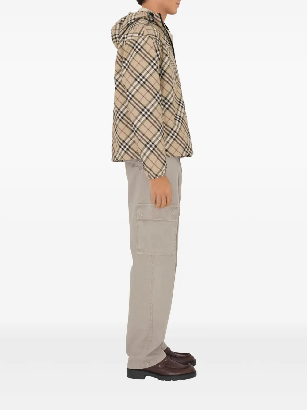 Burberry Cavalier Check Windbreaker - image 3