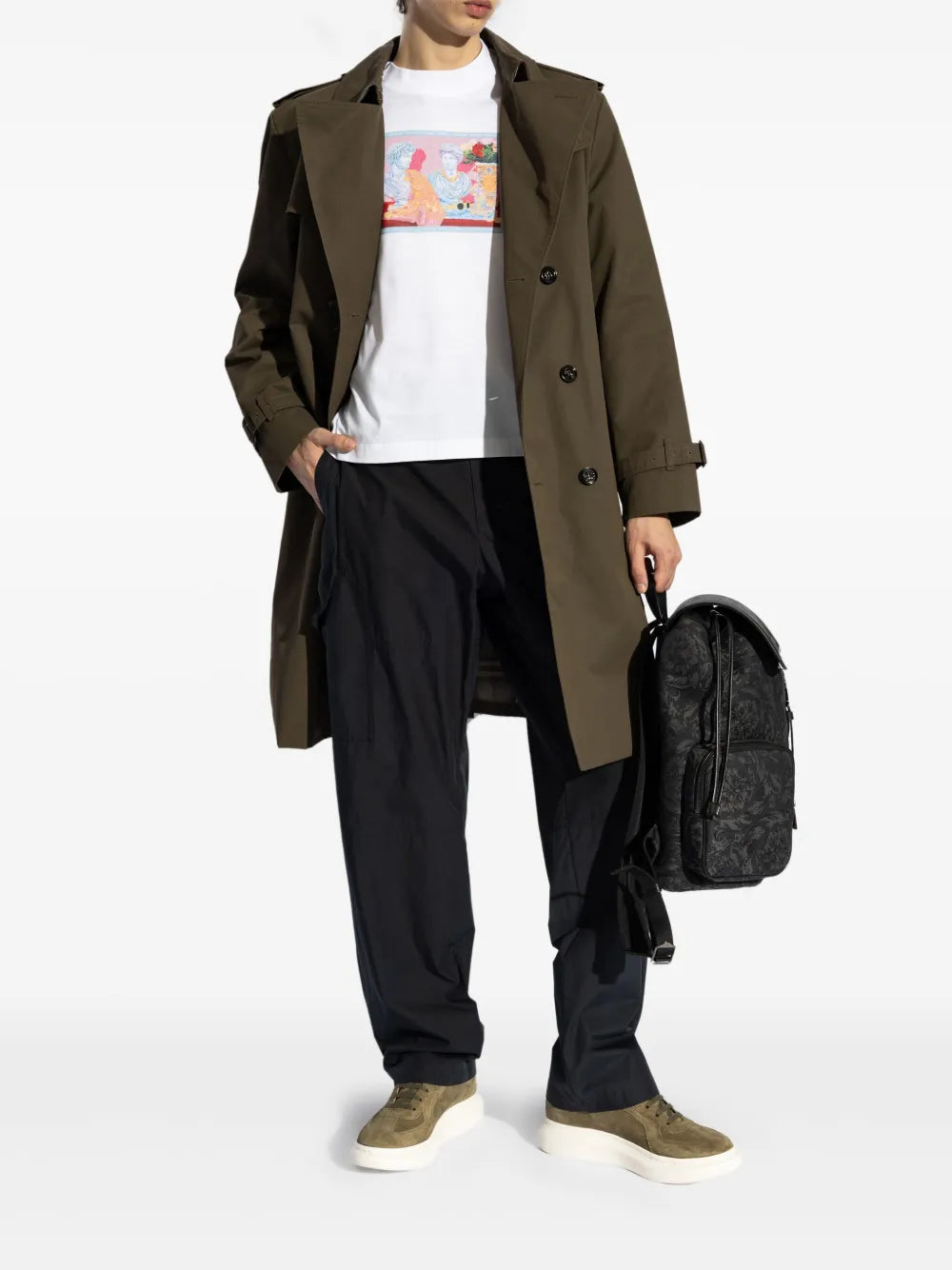 Versace Printed T-shirt - image 2