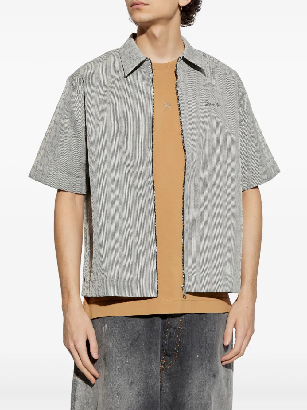 Givenchy Zip-Up Shirt Jacket - image 3