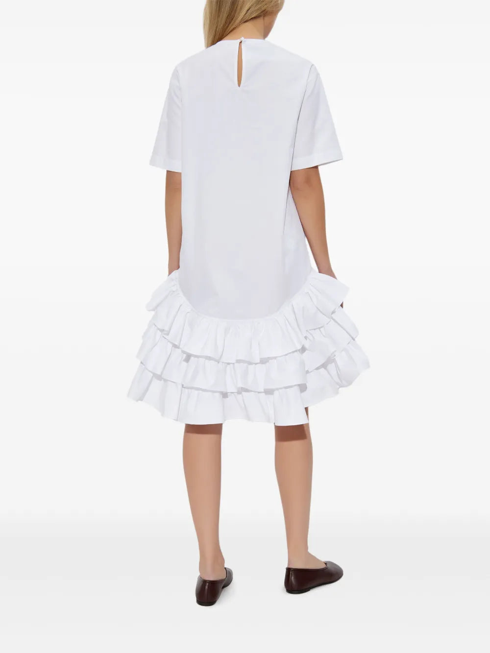 Moschino Ruffled Hem T-Shirt Dress - image 5