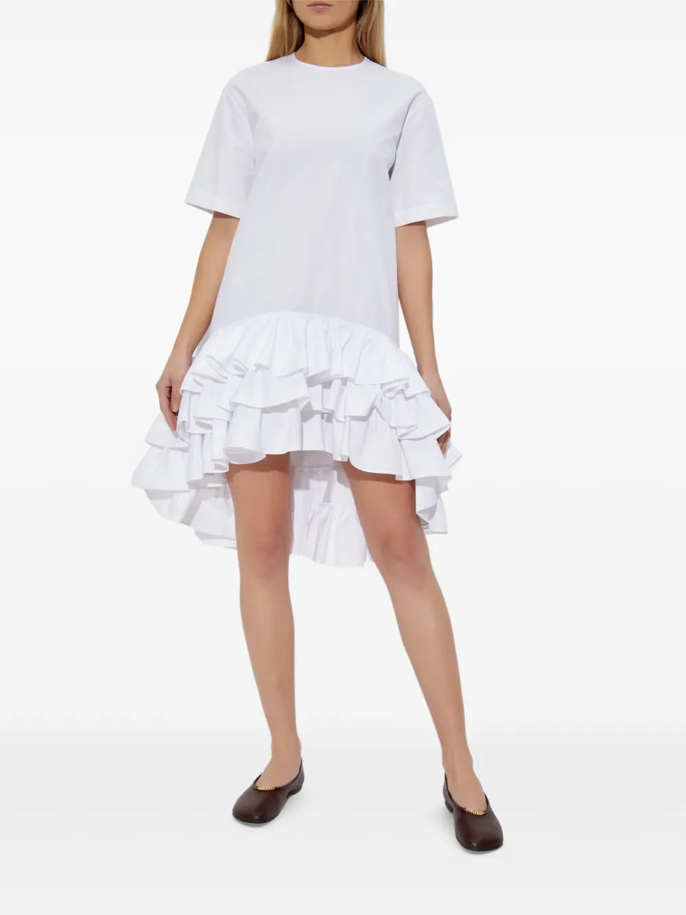 Moschino Ruffled Hem T-Shirt Dress - image 3