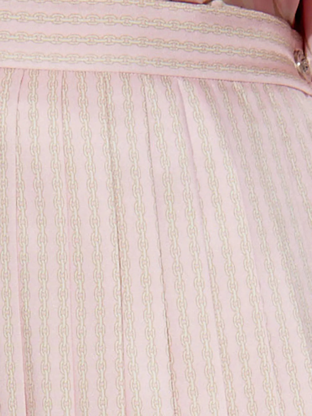 Versace Pleated Silk Skirt - image 7