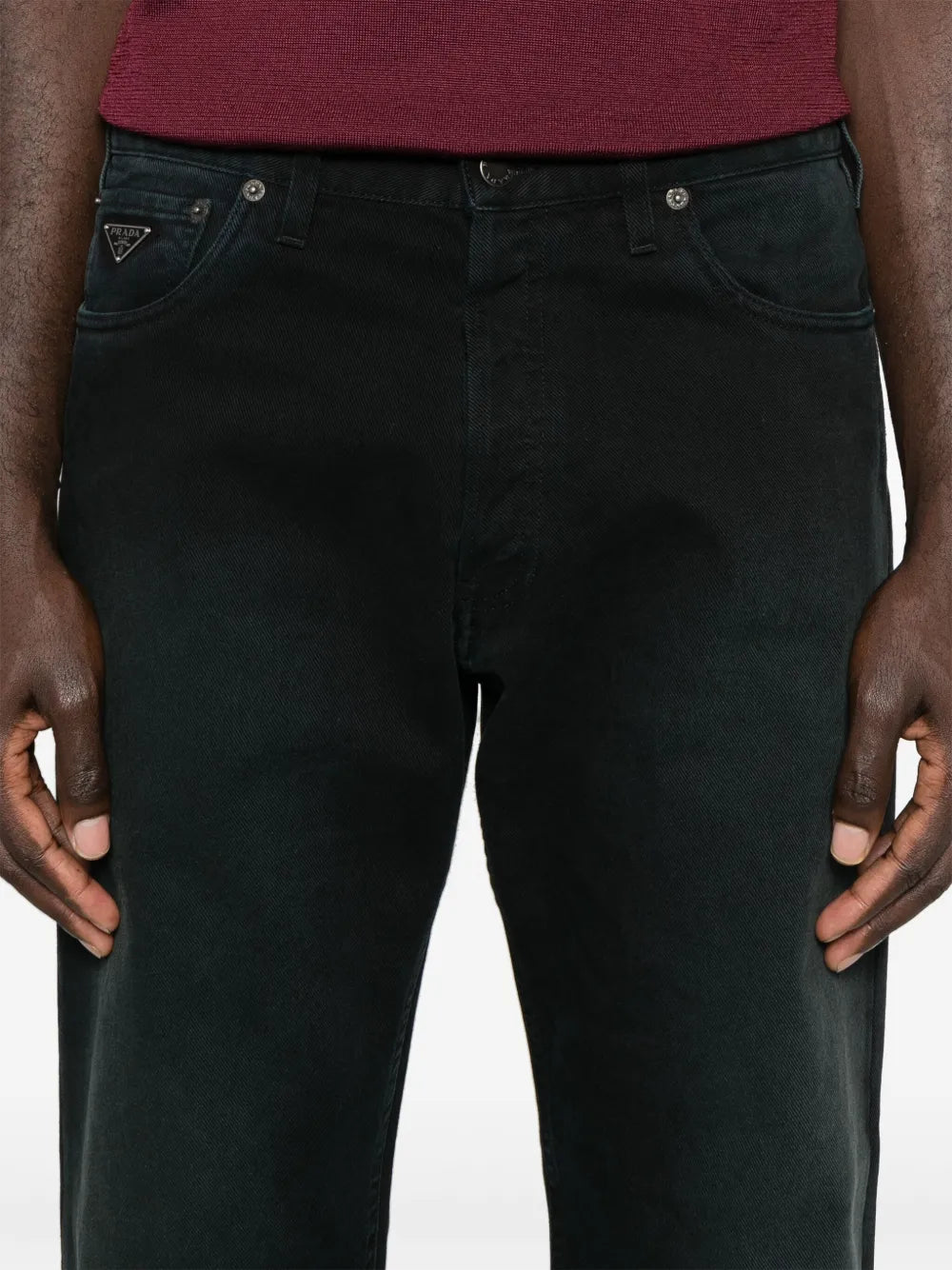 Prada Faded Black Jeans - image 7