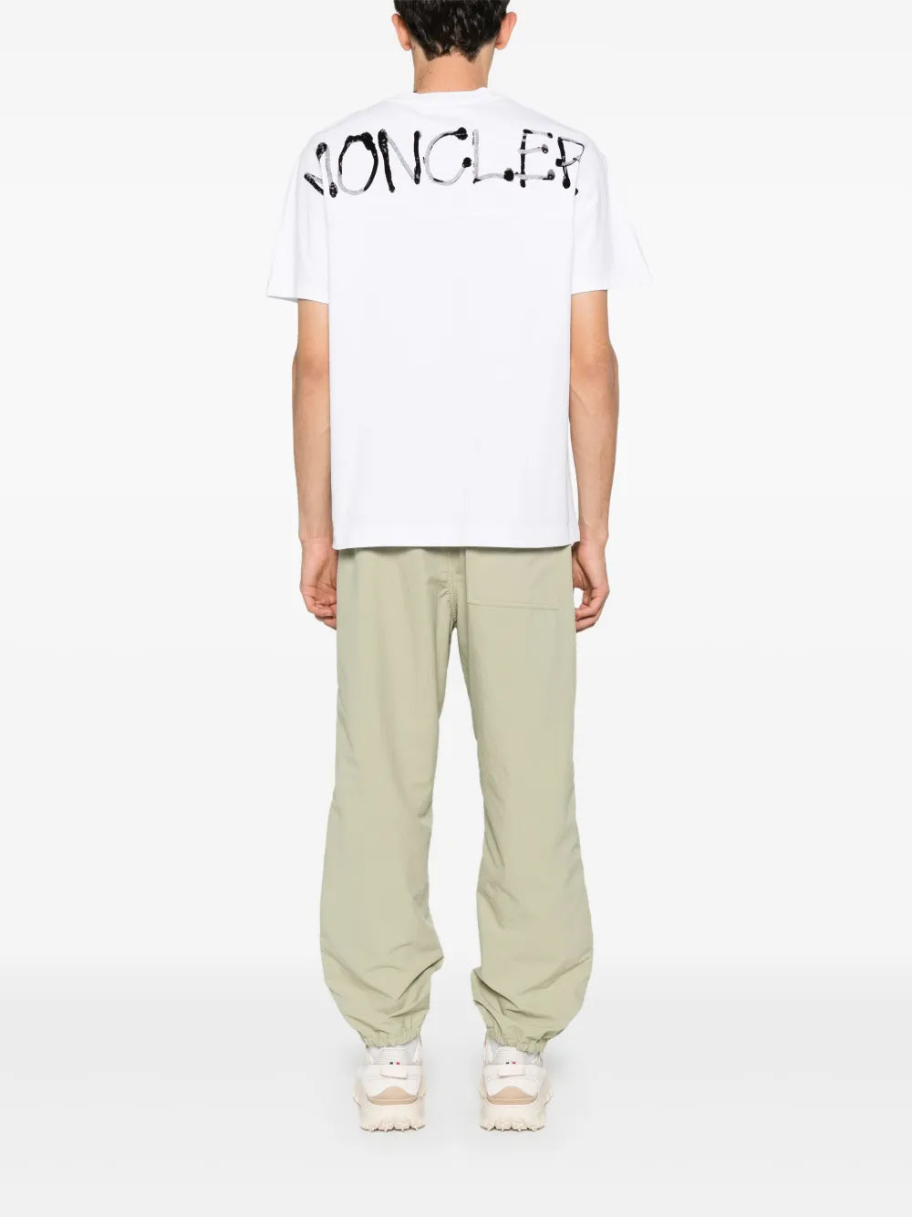 Moncler White Graffiti T-Shirt - image 2