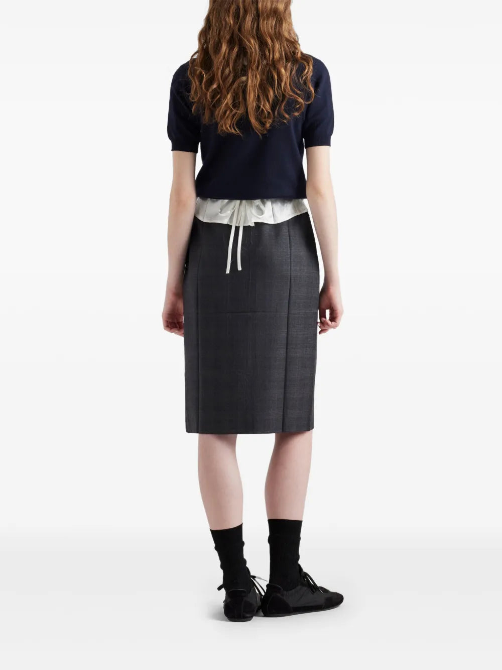 Prada Wool Skirt - image 3