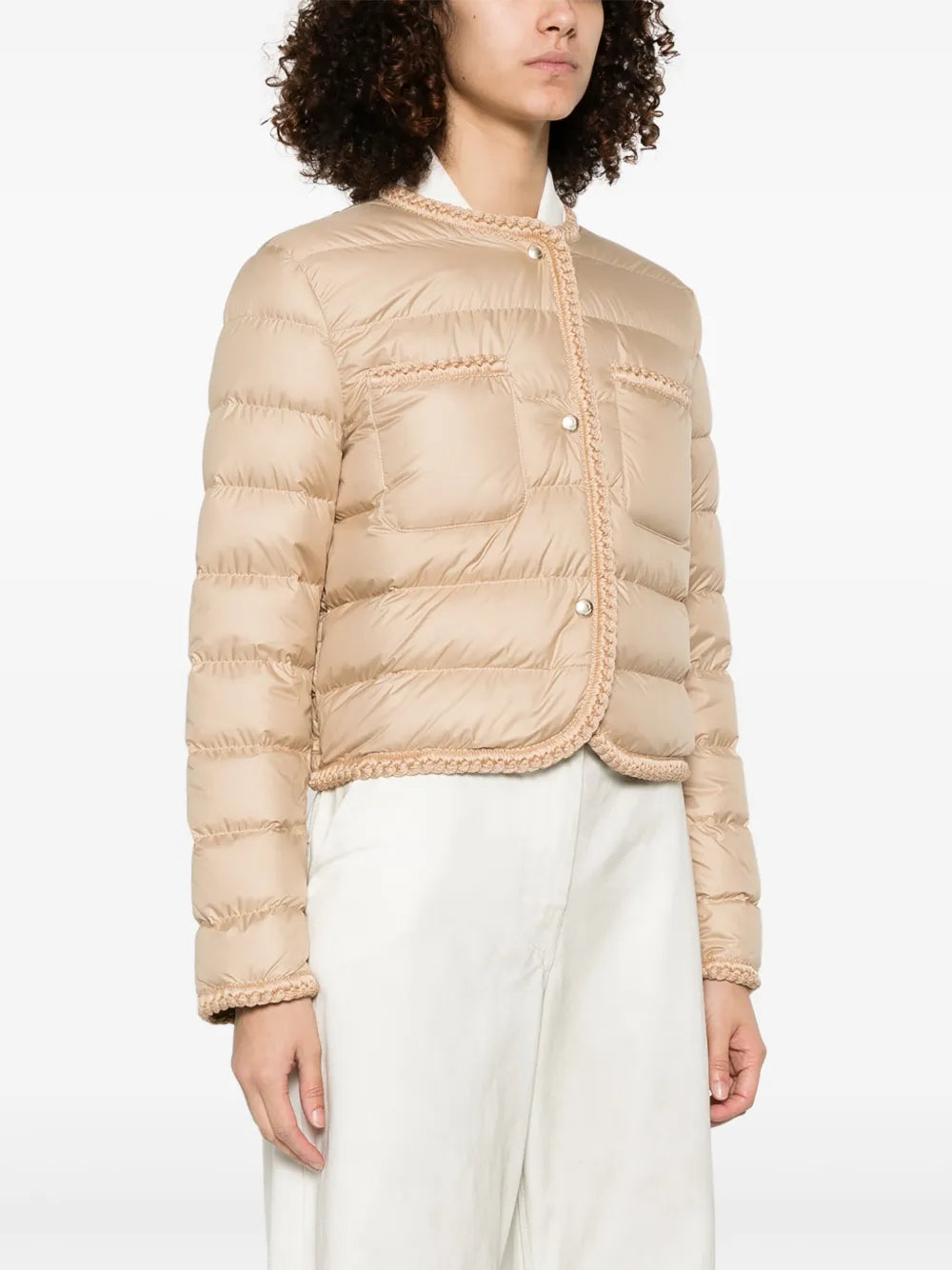 Moncler Cropped Quilted Down Jacket - image 3