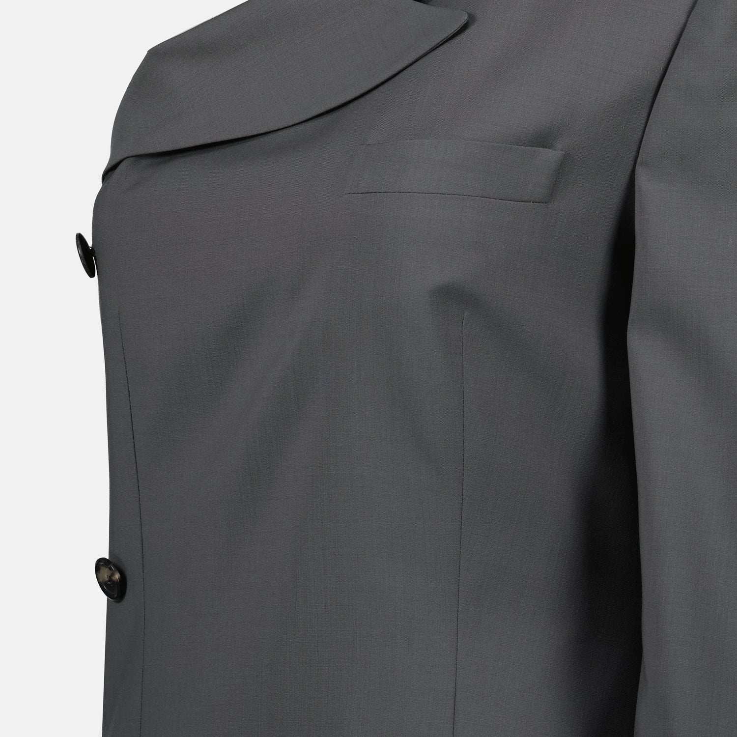 Moschino Asymmetric Double-Breasted Tailored Dress - image 3