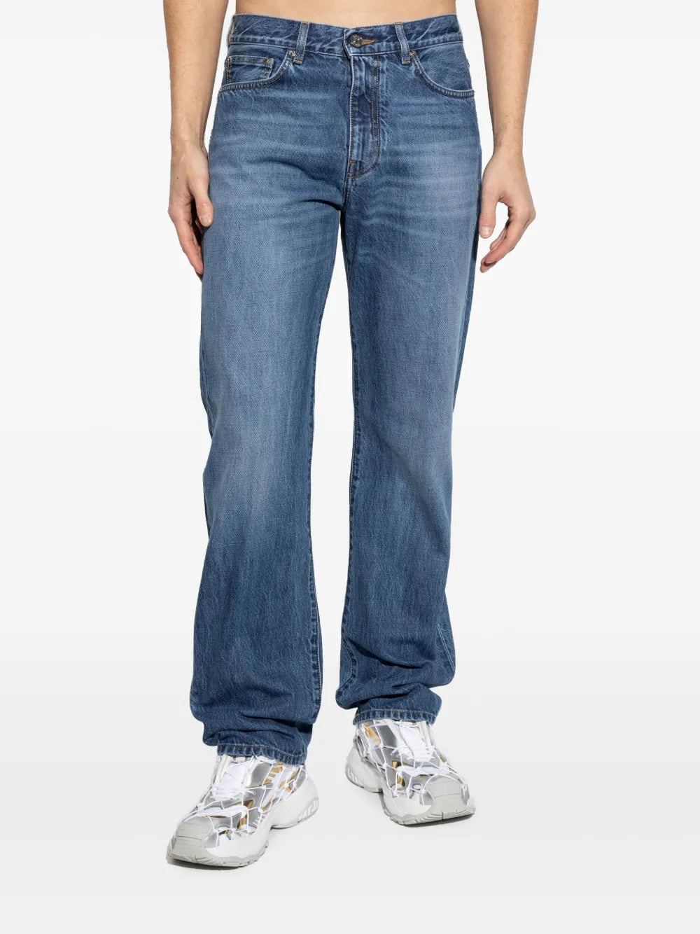 Versace Straight Jeans - image 3