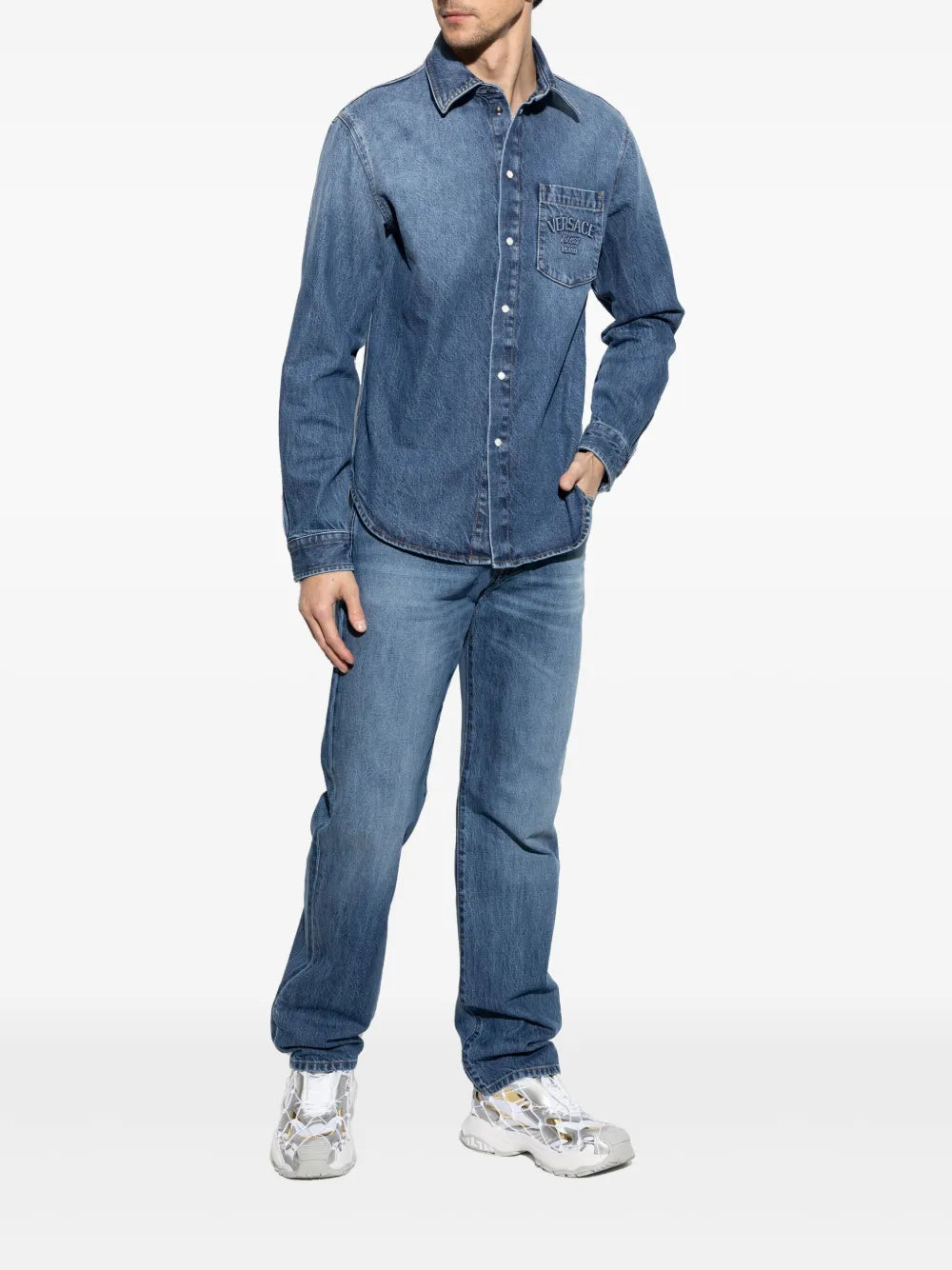 Versace Straight Jeans - image 2