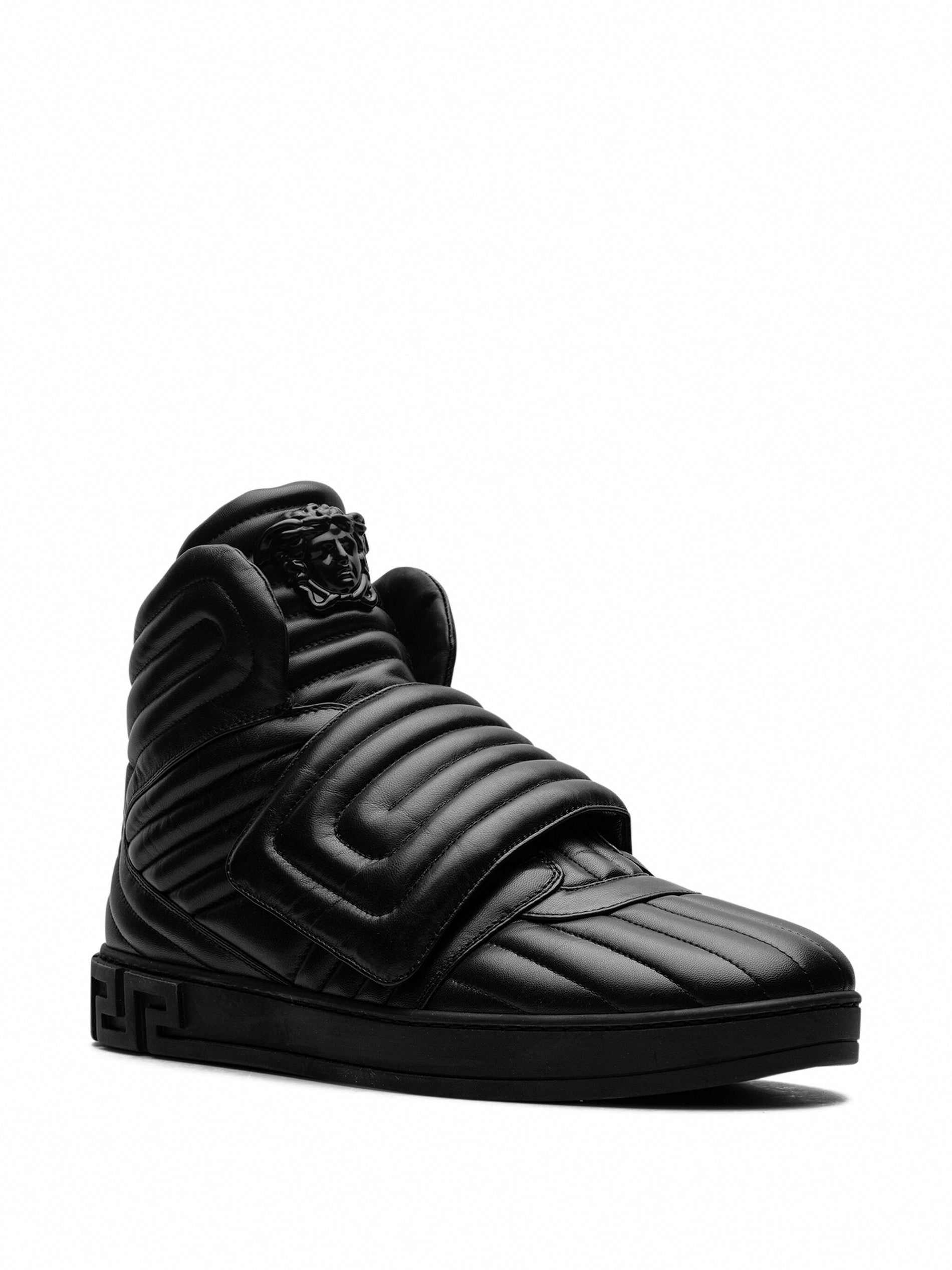 Versace Medusa Quilted Sneakers - image 2