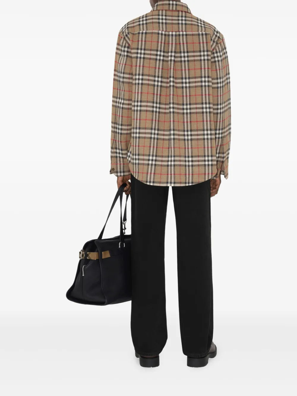 Burberry Check Plaid Shirt - image 6