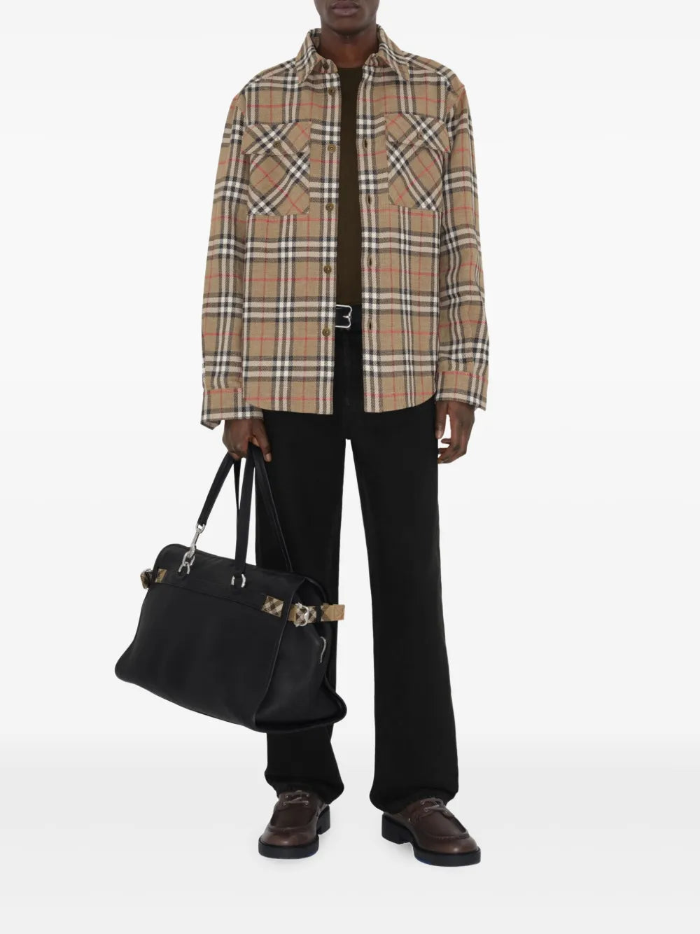 Burberry Check Plaid Shirt - image 2