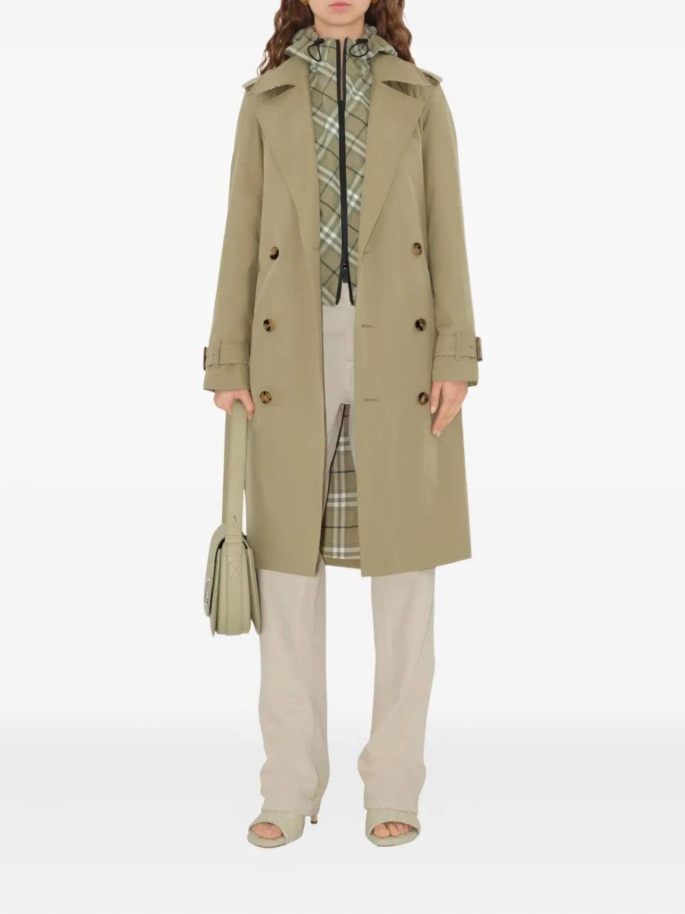 Burberry Long Trench Coat - image 2