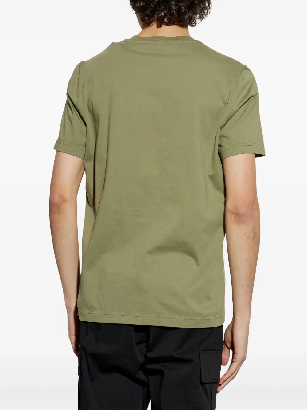 Moncler Faded Khaki Logo Pattern T-Shirt - image 6