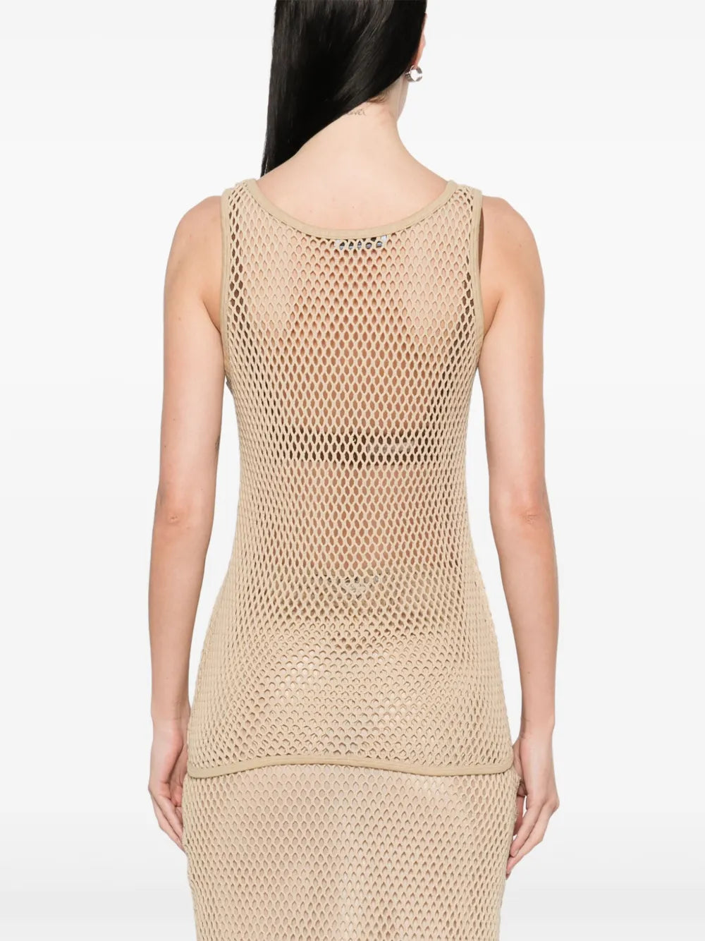 Prada Cotton Mesh Tank Top - image 6