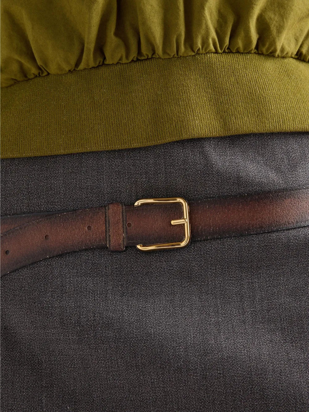 Prada Mini skirt with belt - image 9