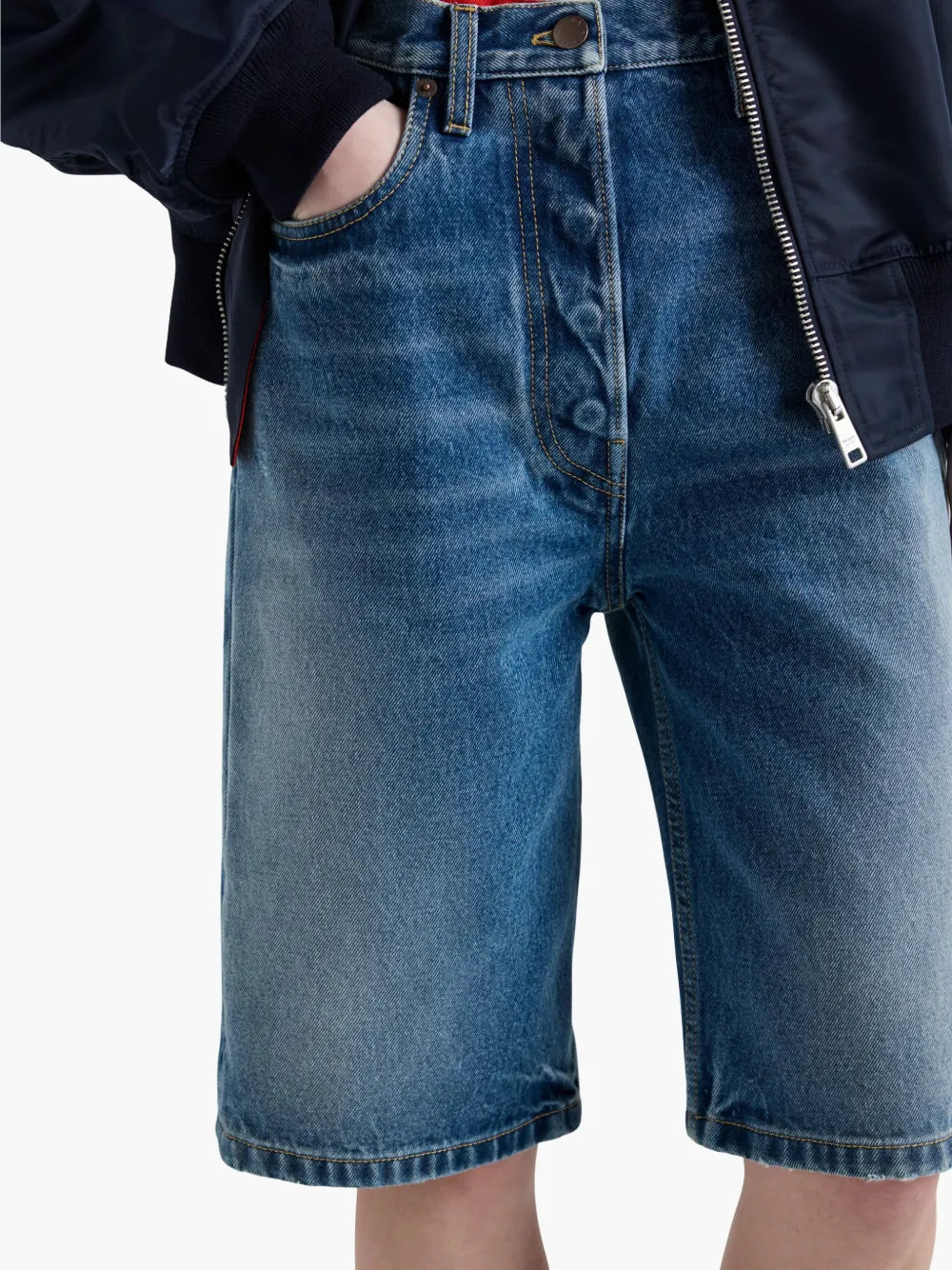 Prada Denim Shorts - image 7