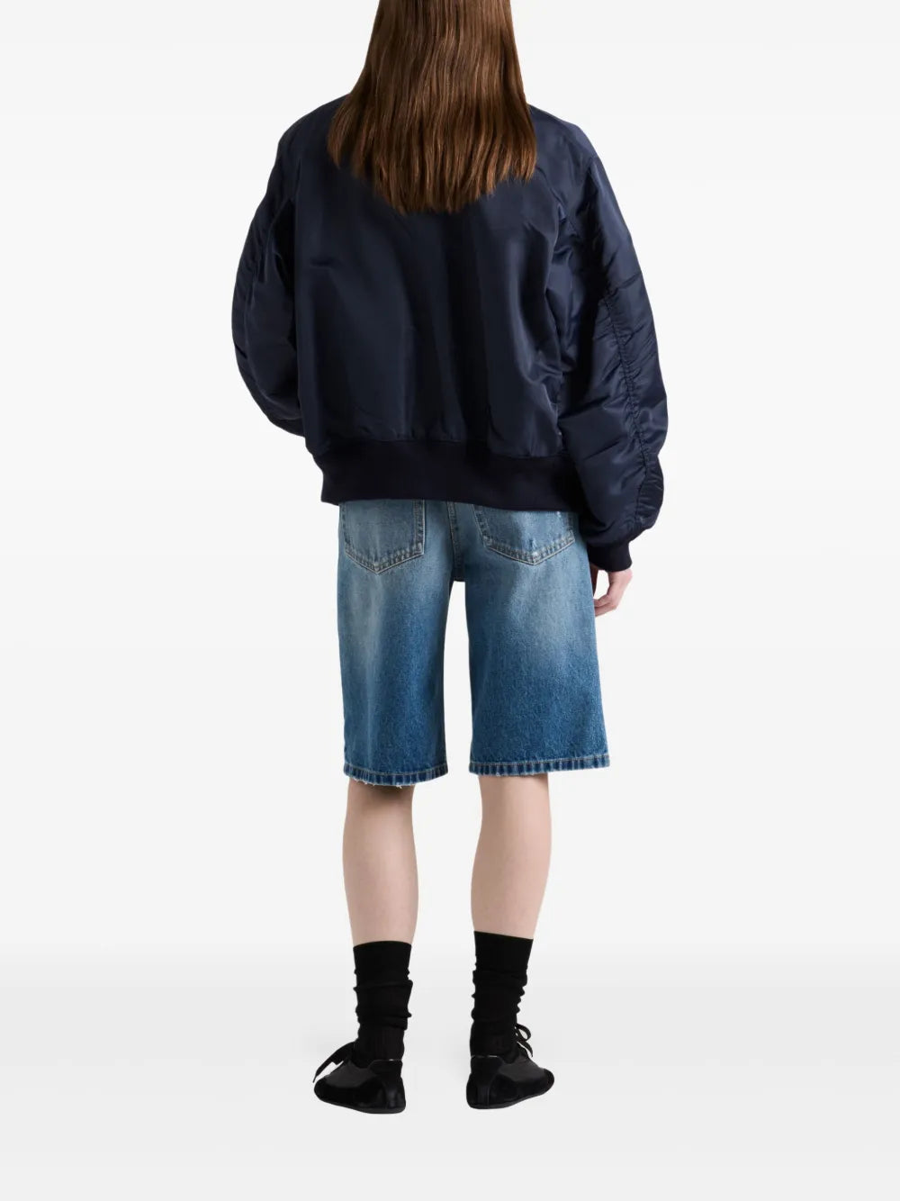 Prada Denim Shorts - image 3