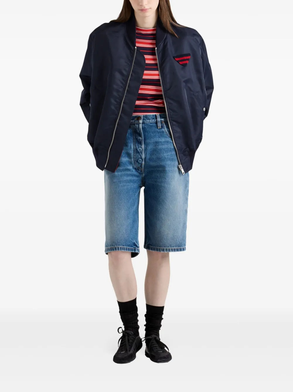 Prada Denim Shorts - image 2