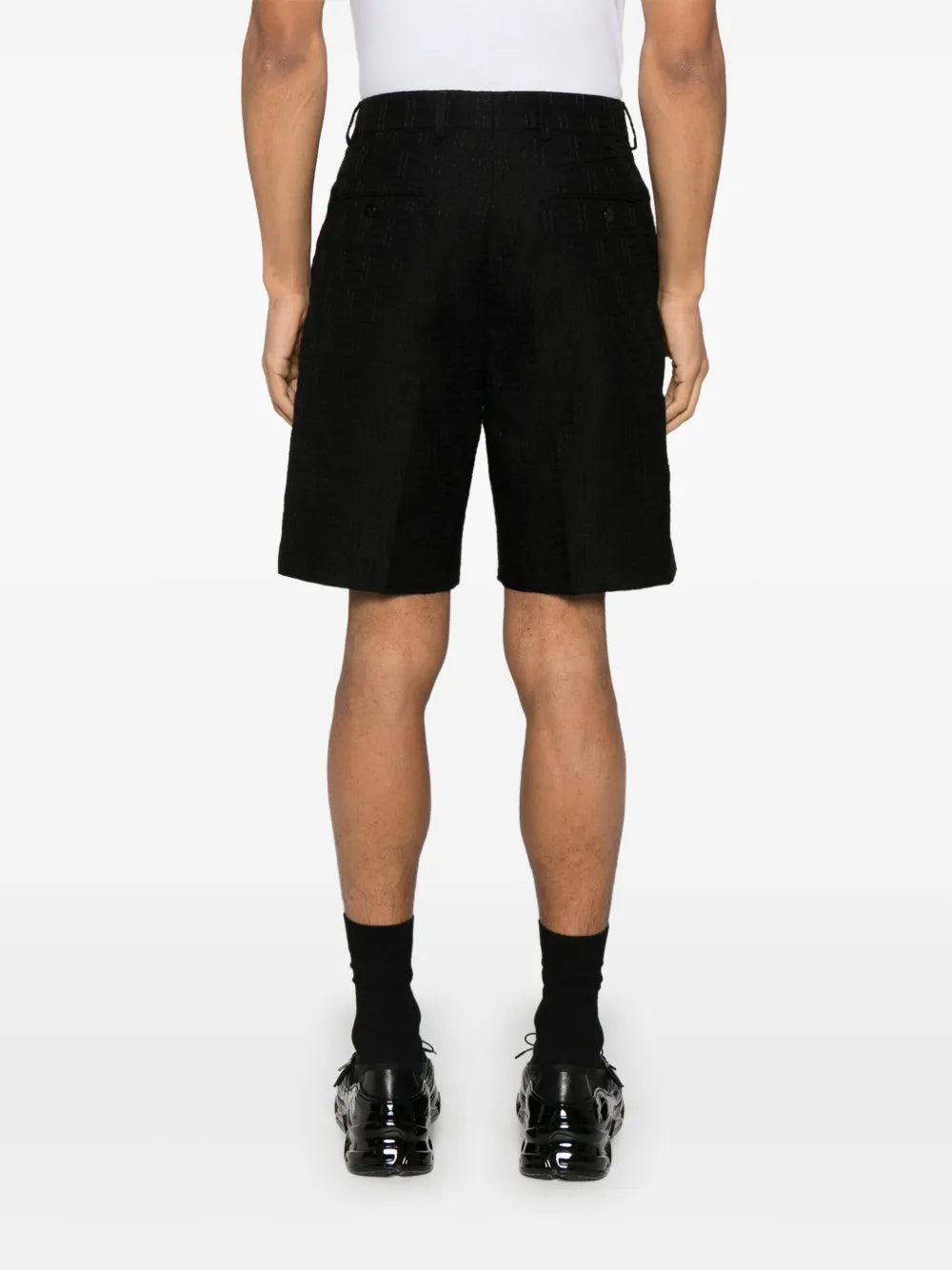 Fendi FF Linen Shorts - image 6