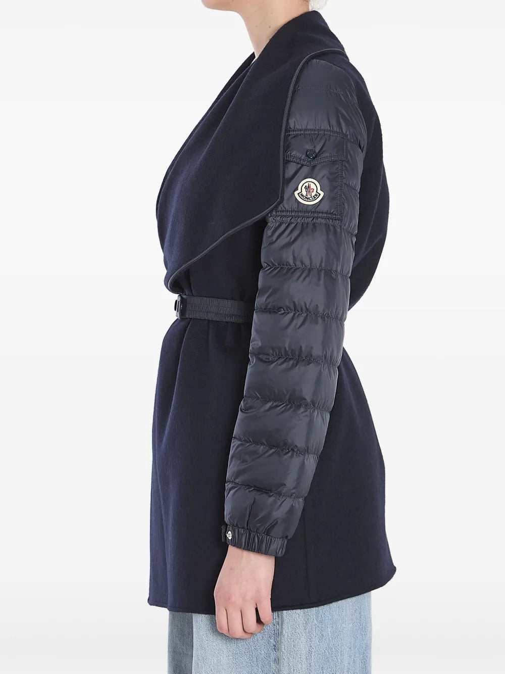 Moncler Quilted Wool Cape - image 3