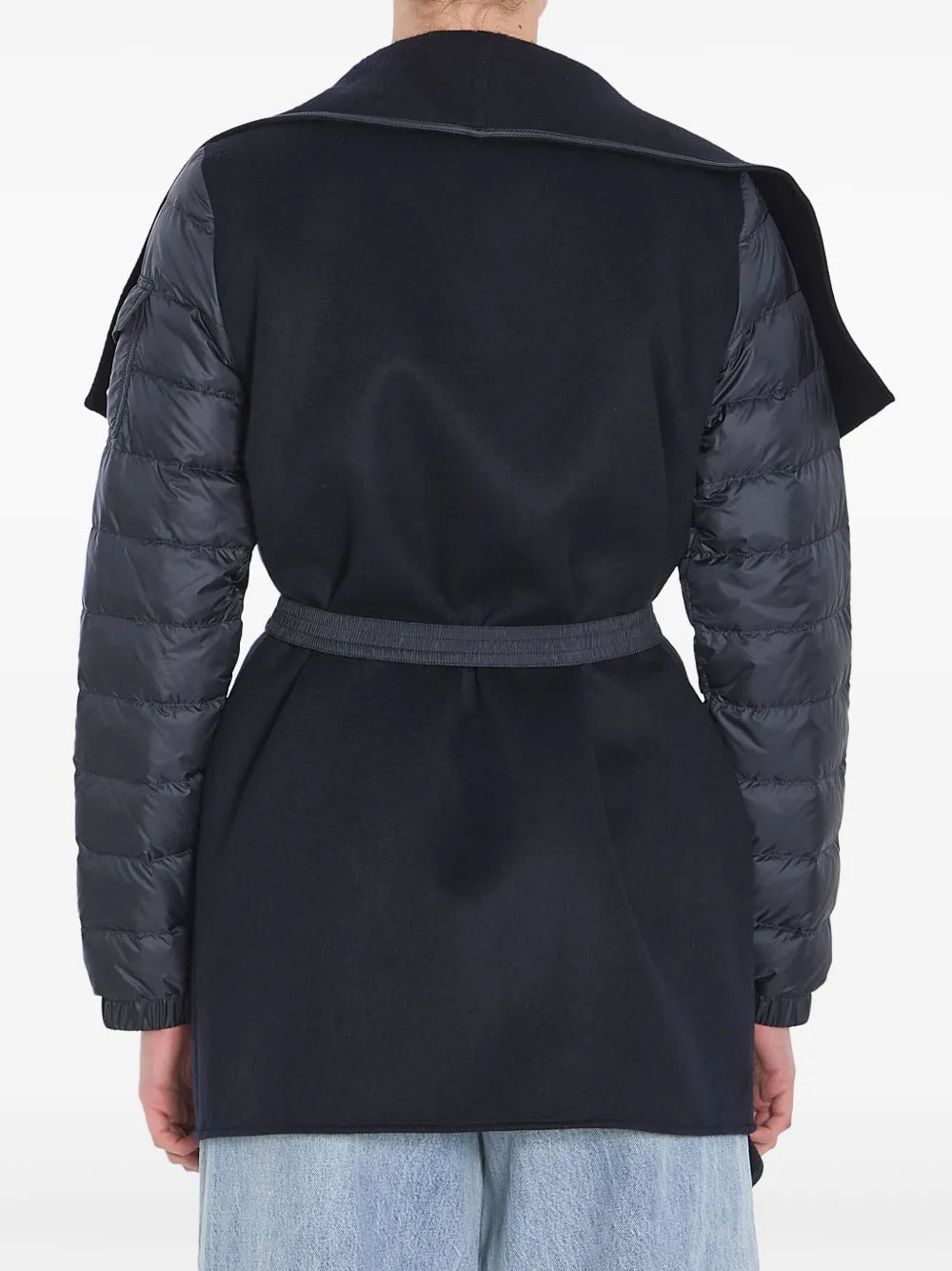 Moncler Quilted Wool Cape - image 6