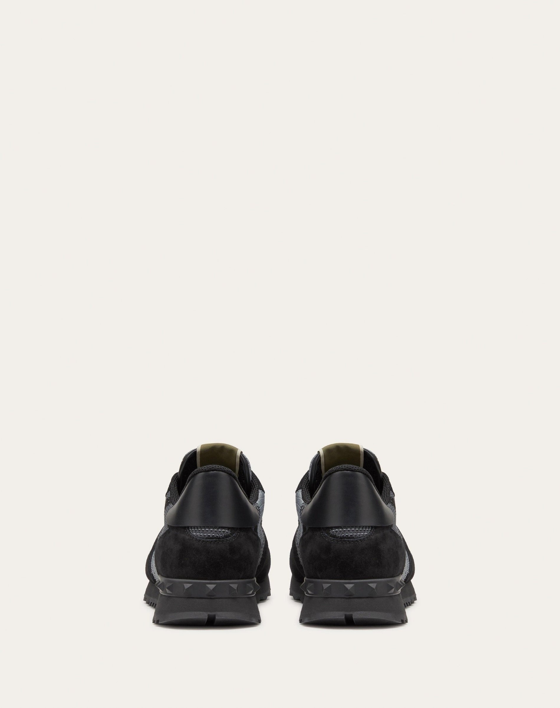 Valentino Garavani Mesh Fabric Camouflage Rockrunner Sneaker - image 6