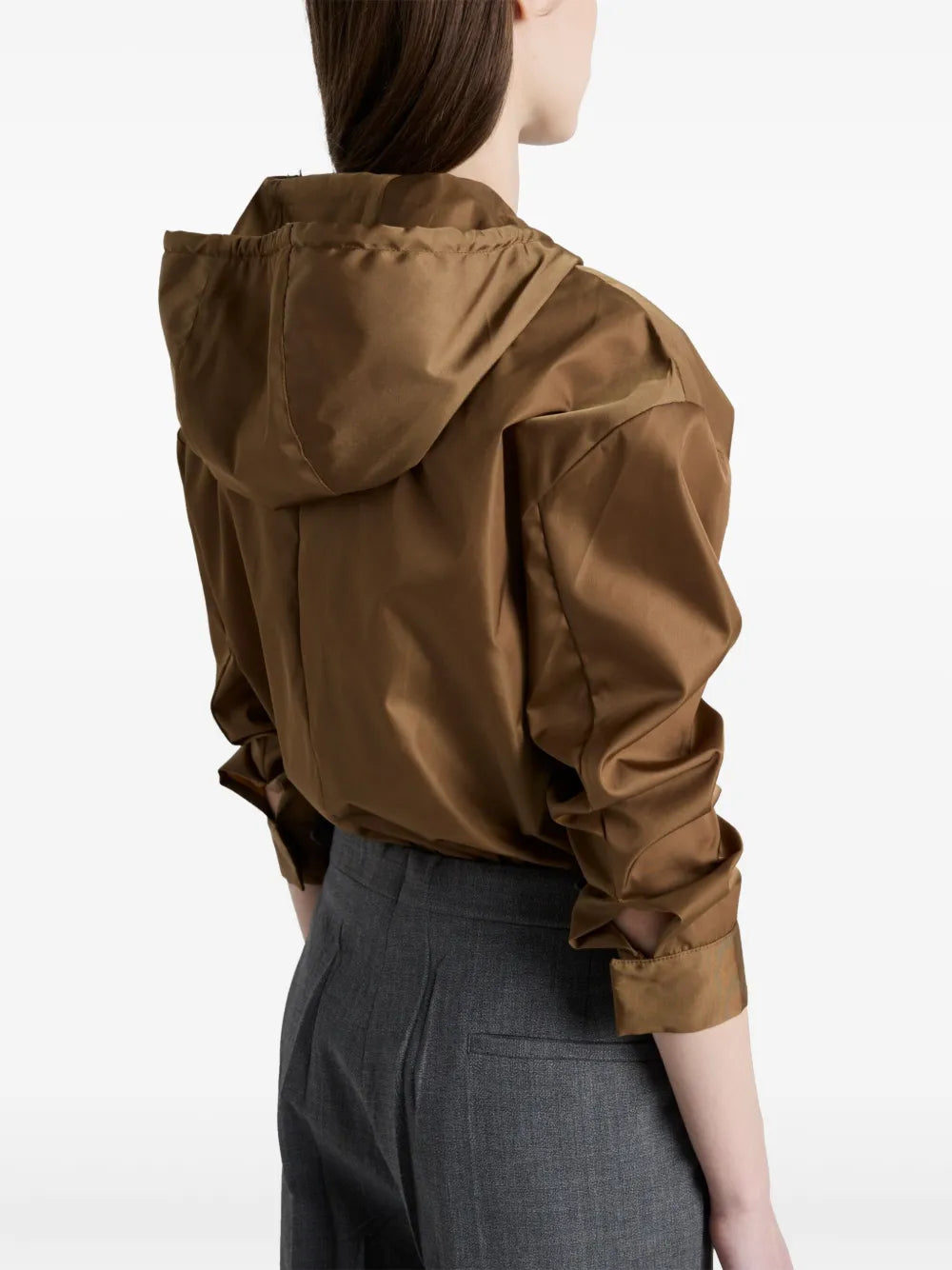 Prada Lightweight Hooded Zip Jacket - image 6