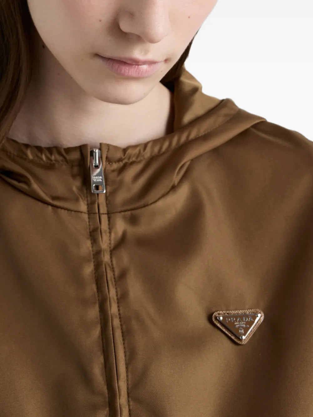 Prada Lightweight Hooded Zip Jacket - image 7