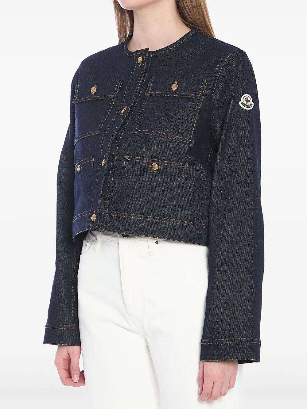 Moncler Denim Utility Jacket - image 2