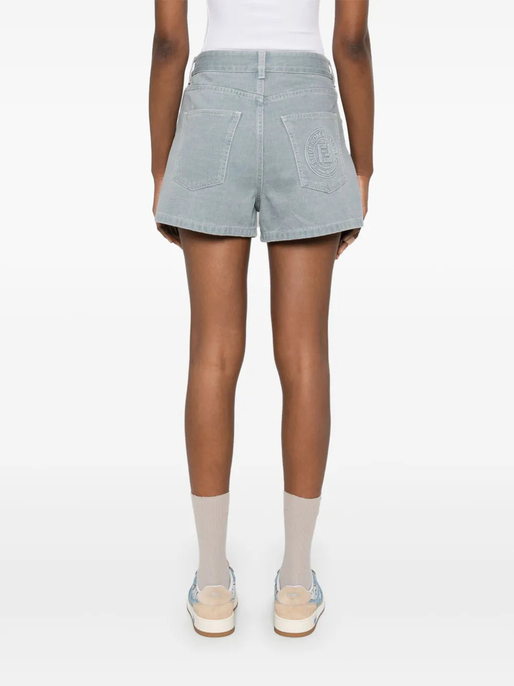 Fendi Denim Shorts - image 6