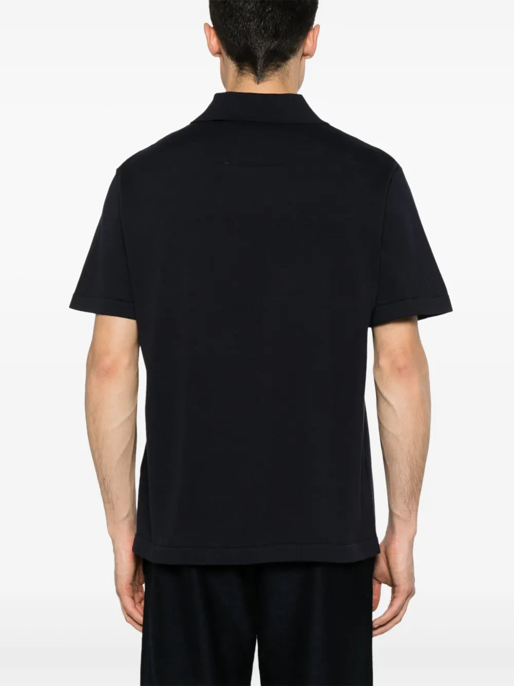 Givenchy Givenchy Navy Polo Shirt with Embroidered Monogram Logo - image 3