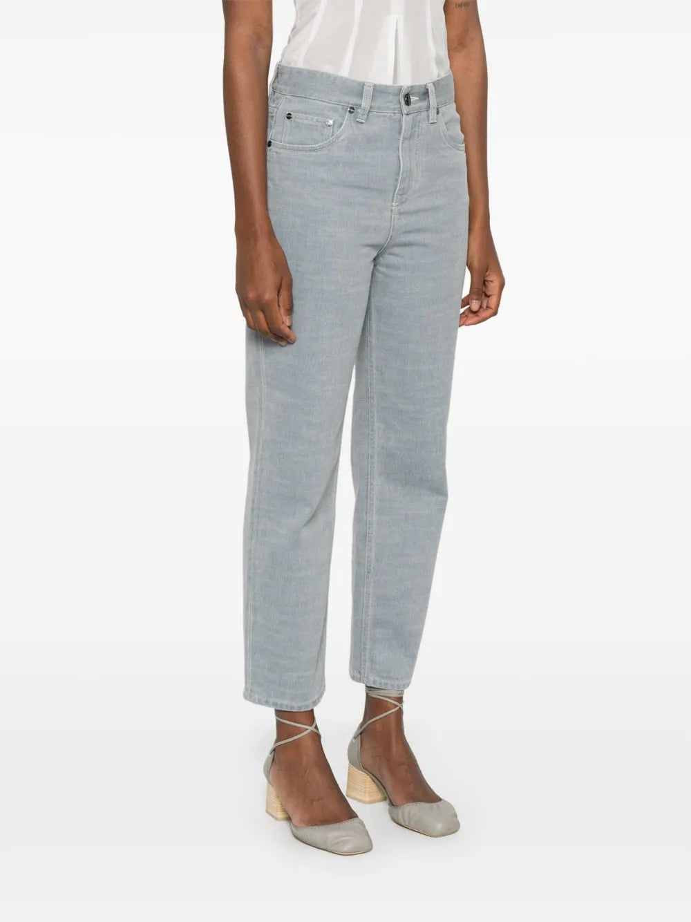 Fendi Bootcut Denim Jeans - image 3