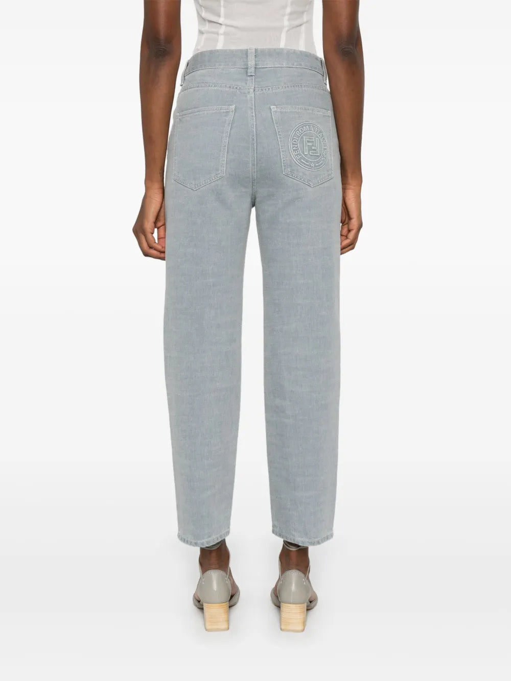 Fendi Bootcut Denim Jeans - image 6