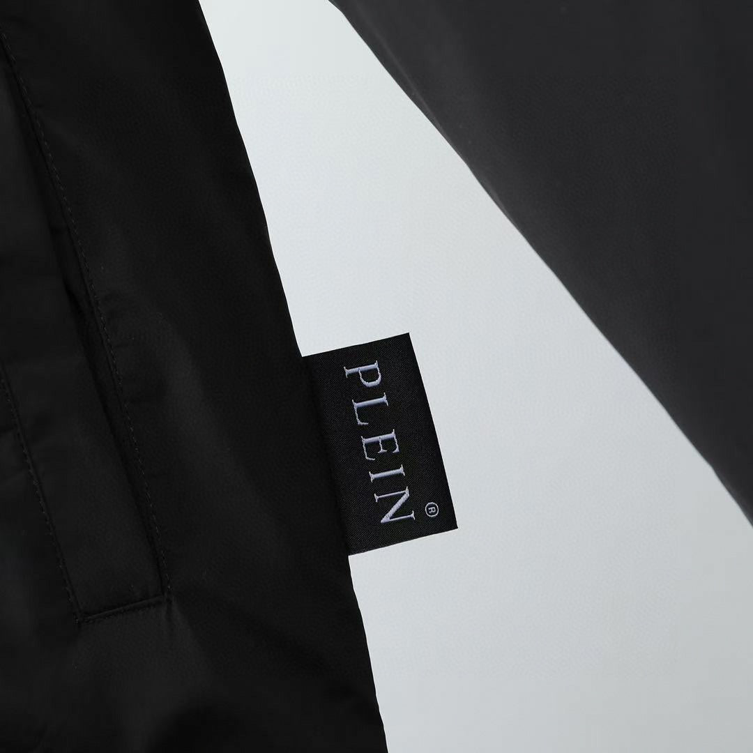 Philipp Plein Embroidered Twin Tiger Windbreaker - image 8