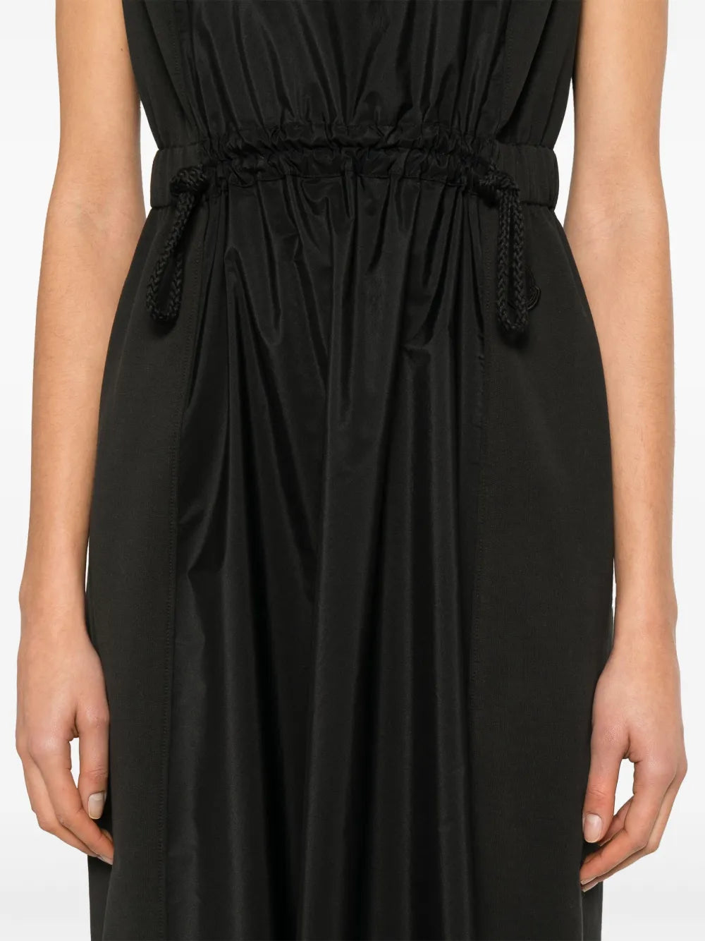 Moncler Sleeveless Drawstring Waist Midi Dress - image 7