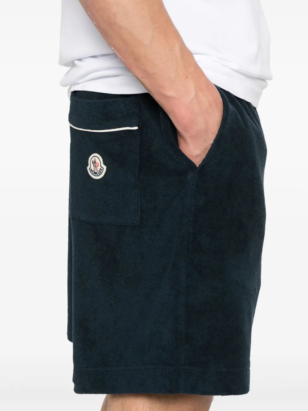 Moncler Terry Cotton Shorts - image 7