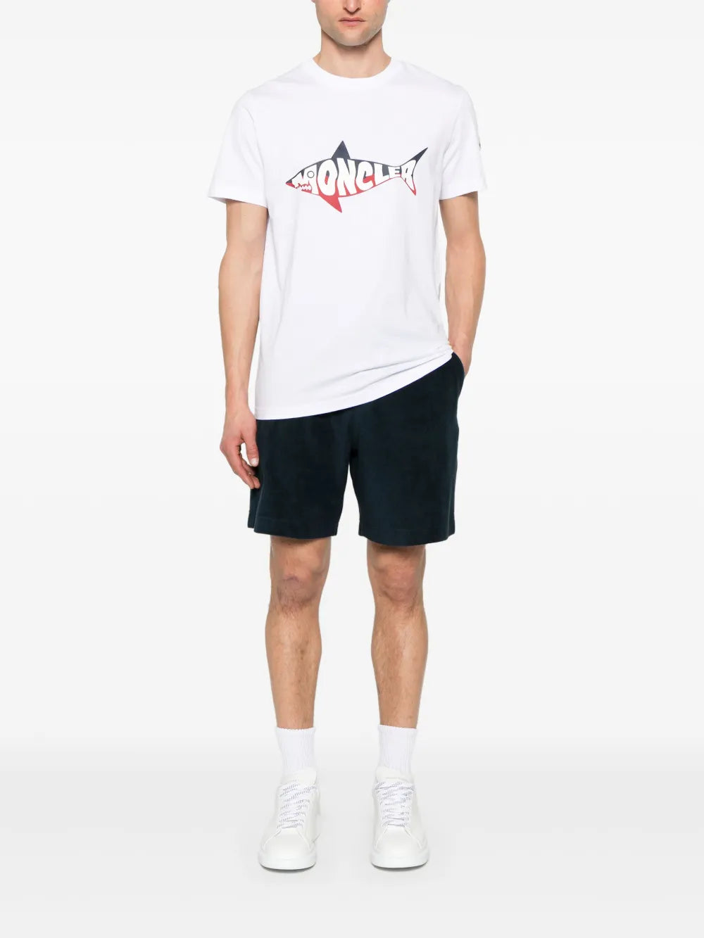 Moncler Terry Cotton Shorts - image 2