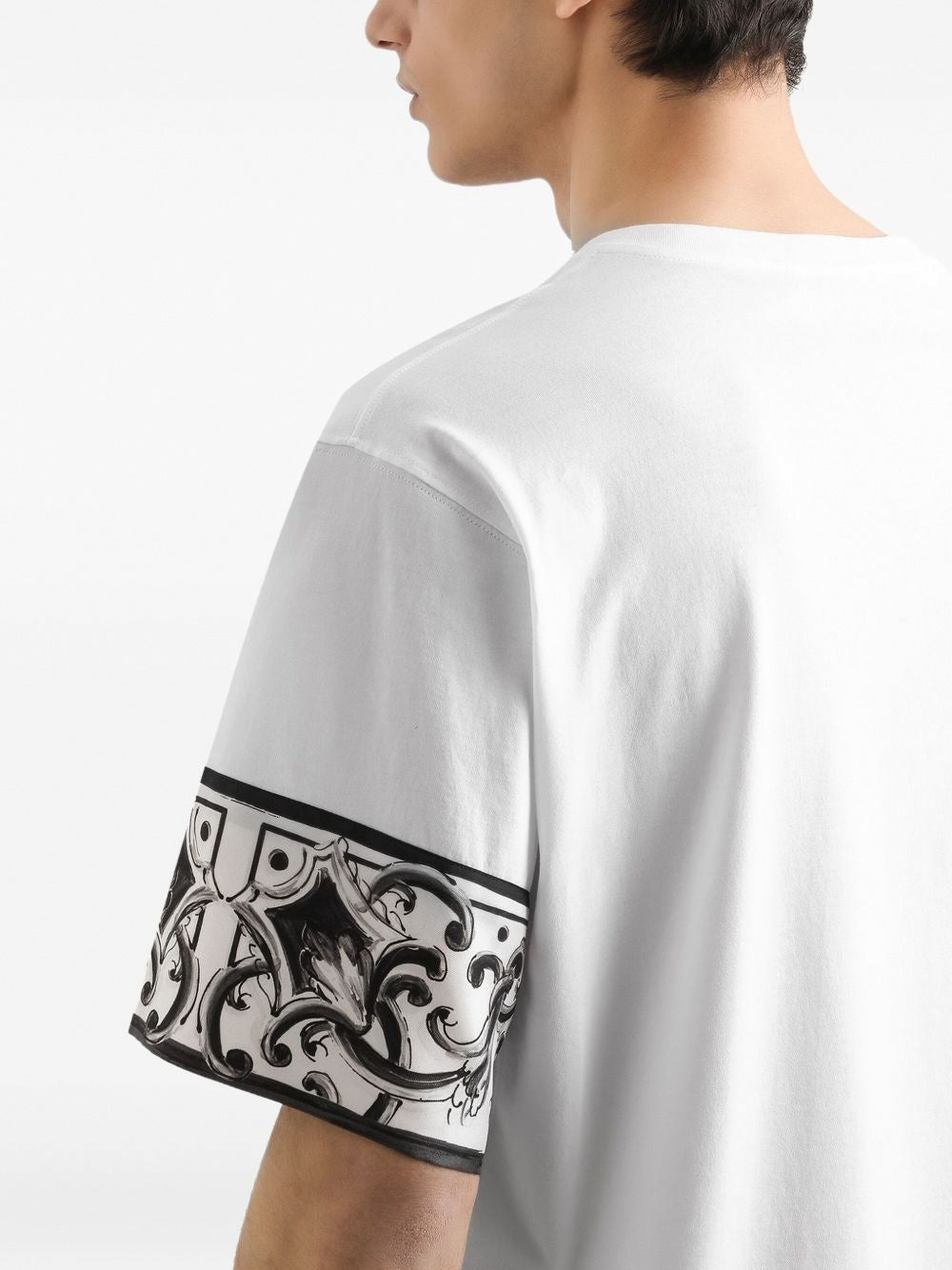 Dolce & Gabbana Majolica-print T-shirt - image 4