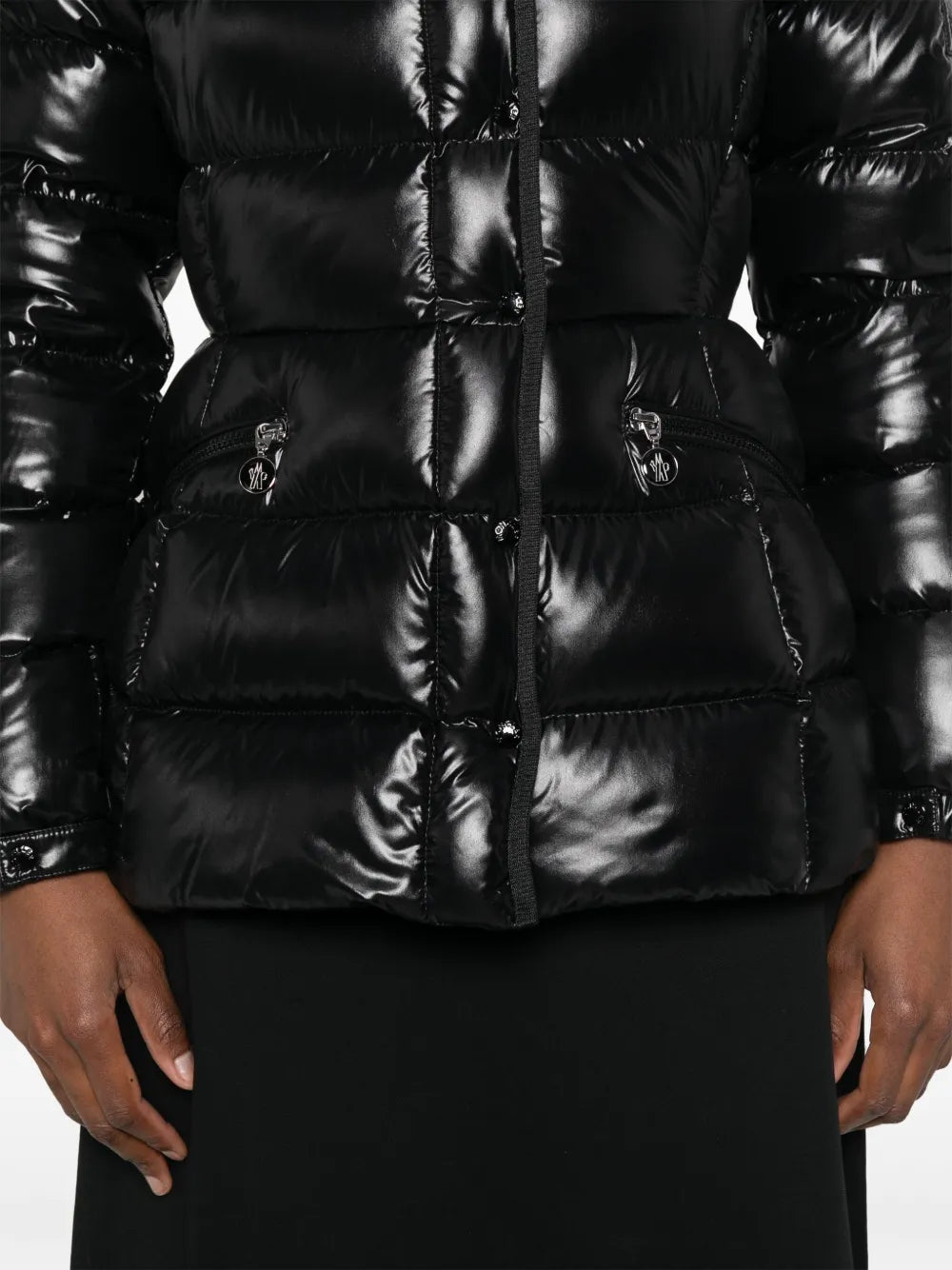 Moncler Glossy Hooded Puffer Jacket - image 7