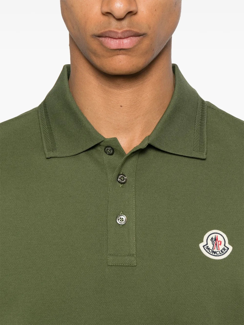 Moncler Olive Green Polo Shirt - image 6