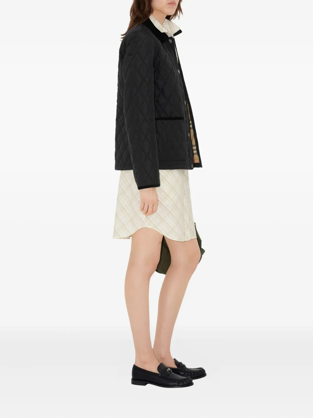 Burberry Quilted Jacket-Black - image 2