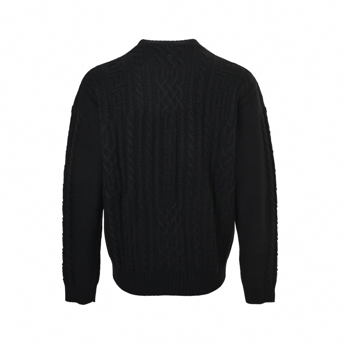 Versace Versace Medusa Cable-Knit Crew-Neck Sweater - image 2